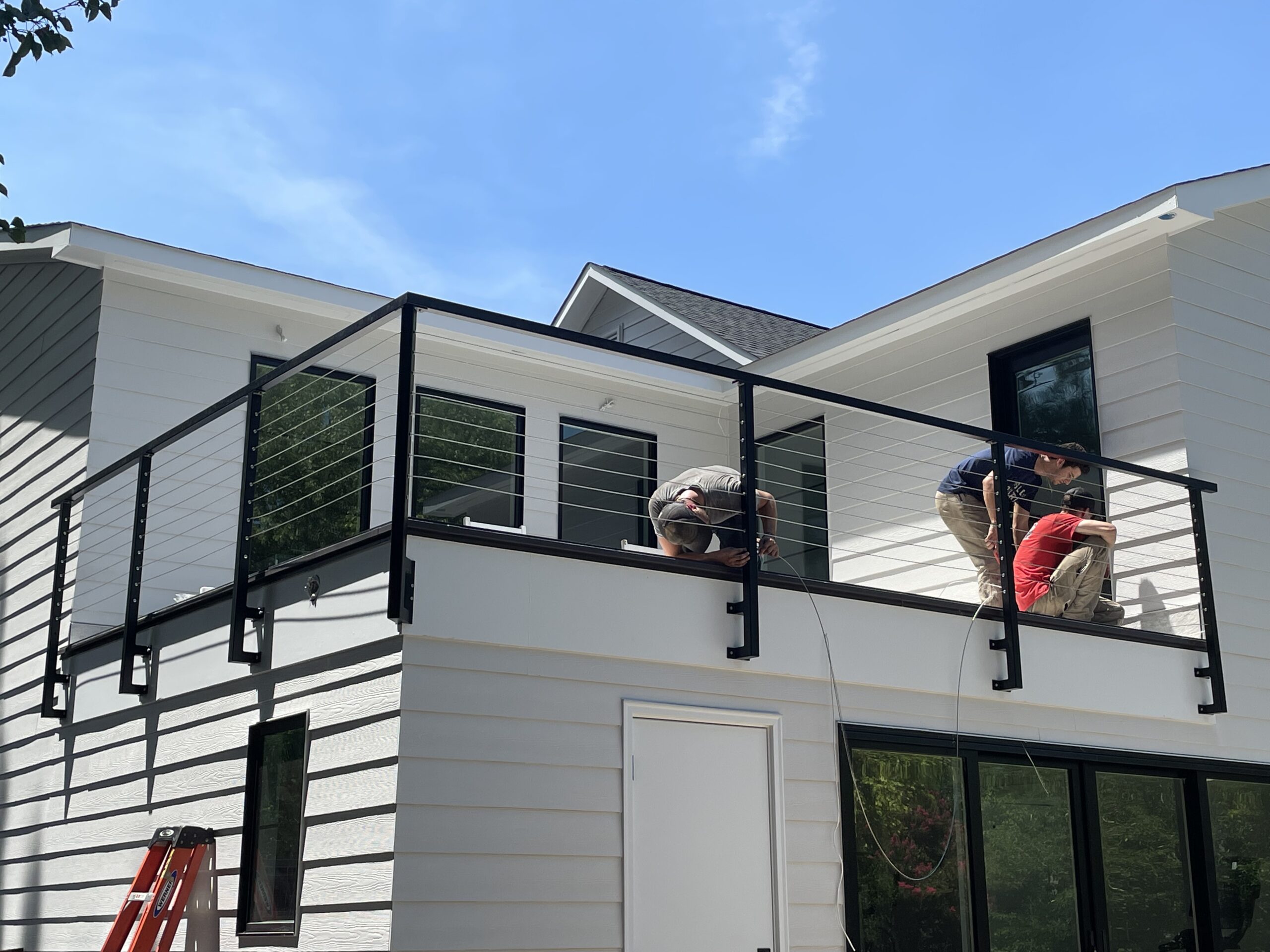 Custom Metal Handrails and Stairs Raleigh Cary Apex NC